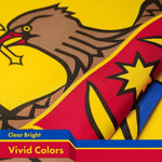 Load image into Gallery viewer, G128 Combo Pack: American USA Flag 3x5 Ft &amp; Moldova Flag 3x5 Ft, Both Printed 150D Polyester, Indoor/Outdoor, Brass Grommets