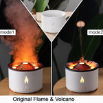 Load image into Gallery viewer, Volcano Diffuser for Essential Oils Aromatherapy Humidifier Auto Shut Off White

