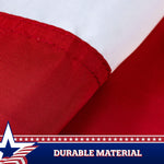 Load image into Gallery viewer, 1 Pack USA Pleated Fan Flag 3x6 Ft American Bunting Decoration Flags Polyester

