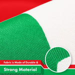 Load image into Gallery viewer, G128 2 Pack: Lebanon Lebanese Flag  3x5 Ft  Printed 150D Polyester  Indoor/Outdoor, Vibrant Colors, Brass Grommets, Quality Polyester, Much Thicker More Durable Than 100D 75D Polyester