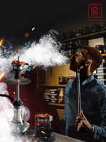 Load image into Gallery viewer, Premium Hookah Coal Burner Black Burner for Hookah 800W FIRE Tower
