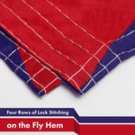 Load image into Gallery viewer, G128 3 Pack: American Samoa Flag  3x5 Ft  LiteWeave Pro Series Printed 150D Polyester  Indoor/Outdoor, Vibrant Colors, Brass Grommets, Thicker and More Durable Than 100D 75D Polyester