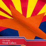 Load image into Gallery viewer, Arizona AZ State Flag 3x5 Ft 5Pack 150D Printed Polyester By G128