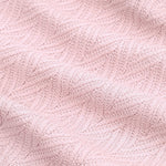 Load image into Gallery viewer, King Size Blankets for Bed 100% Cotton Soft Breathable 410Gsm 108x90 Inches Pink
