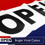 Load image into Gallery viewer, Open Flag 3x5 Ft 10Pack Printed Polyester By G128