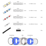 Load image into Gallery viewer, Wire Solder Connector 100PCS Sleeve Heat Shrink Butt Waterproof AWG 1026 Splice
