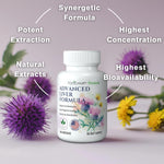 Load image into Gallery viewer, Liver Health with Milk Thistle Artichoke Extract Choline Advanced Liver Detox Capsules for Liver Cleanse Liver Repair Milk Thistle Liver Support (90 Capsules (Pack of 1))