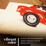 Load image into Gallery viewer, G128 Garden Flag Welcome Christmas Tree on Car 12x18 Burlap Fabric