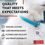 Load image into Gallery viewer, Ultra Soft Rolled Leather Dog Collar for Small Dogs 8 10 in Neck Padded Dog
