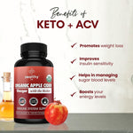 Load image into Gallery viewer, Apple Cider Vinegar with The Mother Supplement 1200mg Apple Cider Capsules for Optimum Wellness Gluten Free Non GMO 120 Veggie Capsules   Zealthy Life