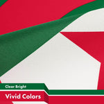 Load image into Gallery viewer, G128 3 Pack: Algeria Algerian Flag  3x5 Ft  LiteWeave Pro Series Printed 150D Polyester  Country Flag, Indoor/Outdoor, Vibrant Colors, Brass Grommets, Thicker and More Durable Than 100D 75D Poly
