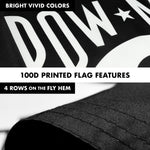 Load image into Gallery viewer, G128  6 Feet Tangle Free Spinning Flagpole (Silver) POW Brass Grommets Printed 3x5 ft (Flag Included) Aluminum Flag Pole