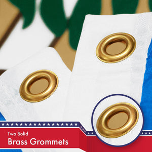 Oklahoma OK State Flag 3x5 Ft 2 Pack 150D Printed Polyester Brass Grommets