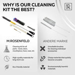 Load image into Gallery viewer, Premium Cleaning Set with 4 Brushes &amp; 500 Stainless Steel Cleaning Beads
