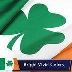 Load image into Gallery viewer, Ireland SHAMROCK Irish Flag 3x5 Ft 10Pack Printed Polyester By G128