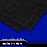 Load image into Gallery viewer, G128 Combo Pack: American USA Flag 3x5 Ft &amp; Thin Blue Line Flag 3x5 Ft  Both LiteWeave Pro Series Printed 150D Polyester, 4 Corner Brass Grommets, Perfect For Balcony/Wall