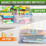 Load image into Gallery viewer, 32 Pack Mesh Zipper Pouch Bags A3 17.7x12.6 inch Plastic Zipper Pouches for Organizing Board Game Bags Puzzle Organizer Bag Large Zippered Pouch Bag Mesh Pouches with Zippered Puzzle Storage