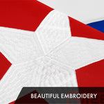 Load image into Gallery viewer, G128 10 Pack: Cuba Cuban Flag  3x5 Ft  ToughWeave Series Embroidered 300D Polyester  Country Flag, Embroidered Design, Indoor/Outdoor, Brass Grommets