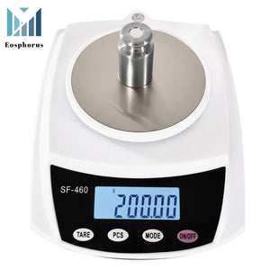 Ounce Carat and Gram Scale 0.01g Accuracy 600g Capacity Digital Balance Electronic Scale LCD for Science Lab   USB Charger and AC DC Adapter Included