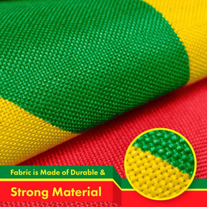 Senegal Senegalese Flag 3x5 Ft 2Pack 150D Printed Polyester By G128