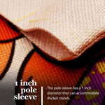 Load image into Gallery viewer, Garden Flag Happy Father's Day Three Gnome Fathers 12x18 Burlap Fabric