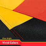 Load image into Gallery viewer, Belgium Belgian Flag 3x5 Ft 5Pack 150D Printed Polyester By G128