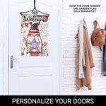 Load image into Gallery viewer, Garden Flag Wall Hanger, Black Wrought Iron Small Flag Hanger, Heavy Duty Garden Flag Holder (Ideal for Flag/Banner with Width Smaller than 13)