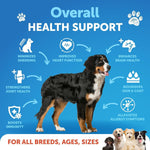 Load image into Gallery viewer, Omega 3 Fish Oil for Dogs 8 FL OZ Better Than Salmon Oil Skin and Coat Defense
