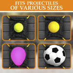 Load image into Gallery viewer, Water Balloon Launcher Slingshot 3 Person Game Catapult with 100 Colorful Air Balloons Water Balloon Slingshot for Long Distance Launching Easy to Use T Shirt Launcher for Outdoor Games