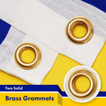 Load image into Gallery viewer, G128 5 Pack: Bosnia and Herzegovina Flag  3x5 Ft  LiteWeave Pro Series Printed 150D Polyester  Country Flag, Vibrant Colors, Brass Grommets, Thicker and More Durable Than 100D 75D Poly