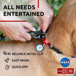 Load image into Gallery viewer, Nylon Dog Leash for Medium Dogs 4 Ft x 4/5 inch Wide NASA Design Heavy Duty
