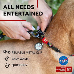 Nylon Dog Leash for Medium Dogs 4 Ft x 4/5 inch Wide NASA Design Heavy Duty