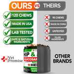 Load image into Gallery viewer, Hemp Hip &amp; Joint Supplement for Dogs Glucosamine 120 Chews