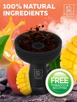 Load image into Gallery viewer, Black Mango Hookah Flavors Mango 3.5 ounce   Tea Leaves Juicy Mango Herbal 100 Gram Hookah Shisha Tobacco Free   Hookah Tobacco &amp; Nicotine Free Shisha with Real Organic Shisha Hookah Flavors Mango Fruit