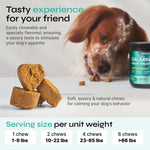 Load image into Gallery viewer, Hemp Calming Chews for Dog Anxiety Relief Calming Treats for Dogs Stress Separation Anxiety Relief Storms Hemp Seed Oil Calming Chews for Dogs Dog Calming Treats for Anxiety Relief