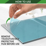 Load image into Gallery viewer, 2 Pack Acrylic Sign Holders 8.5x11 Plastic Stands for Display 8 1 2 x 11 Acrylic Sign Holder with Vertical Slanted Back Clear Plastic Sign Holder Paper Display Table Stand Flyer Document Paper
