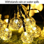 Load image into Gallery viewer, Solar String Light Outdoor 30 LED Powered Garden Path Yard Decor Lamp Waterproof

