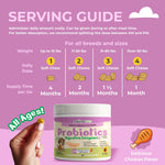 Load image into Gallery viewer, Probiotics for Dogs 120 Dog Probiotics Chews Digestive Enzymes &amp; Pumpkin Support Gut Health Gas Diarrhea &amp; Constipation Relief Itchy Skin Yeast Balance Allergies Pet Advanced Supplements
