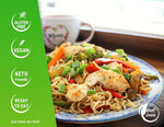 Load image into Gallery viewer, Organic Konjac Shirataki Noodles   Zero Carb Keto Pasta USDA Organic Healthy Noodles   Low Carb Pasta   100% Plant Based Ready to Eat   6 Pack (12 Servings)