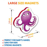 Load image into Gallery viewer, 27 Foam Fridge Magnets for Toddlers 3 years Ocean Animals Magnets for Kids
