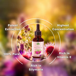 Load image into Gallery viewer, CO2 Extracted Milk Thistle Seed Oil 100% Potent Liver Support Milk Thistle Oil