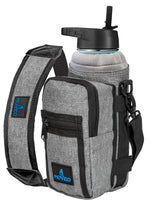 Load image into Gallery viewer, Water Bottle Holder Carrier Bottle Cooler with Adjustable Shoulder Strap Pocket
