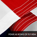 Load image into Gallery viewer, G128 Combo Pack: American USA Flag 2.5x4 Ft &amp; Betsy Ross Flag 2.5x4 Ft  Both ToughWeave Series Embroidered 300D Polyester, Embroidered Design, Indoor/Outdoor, Brass Grommets