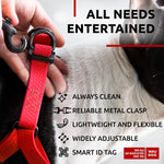 Load image into Gallery viewer, Red Waterproof Dog Harness Adjustable for Small Dogs S Size 1622 inch
