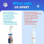 Load image into Gallery viewer, Paw Cleaner for Dogs Silicone Brush and 5fl Oz No Rinse Foaming Cleanser
