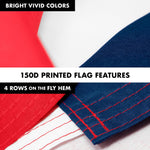 Load image into Gallery viewer, G128 Combo Pack: 6 Feet Tangle Free Spinning Flagpole (Silver) Cold Beer Flag 3x5 ft Printed 150D Brass Grommets (Flag Included) Aluminum Flag Pole