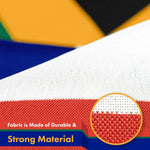 Load image into Gallery viewer, South Africa South African Flag 3x5 Ft 2 Pack 150D Printed Polyester Brass
