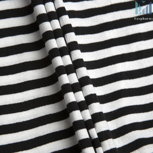 Short Sleeved TShirt Black Striped Paratrooper Top Telnyashka Тельняшка (XL)