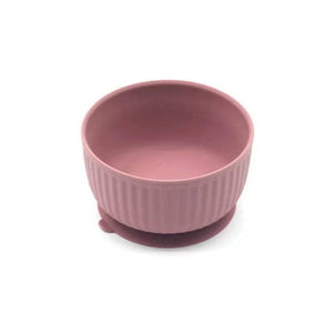 Silicone non slip small pet watering bowl cat food bowl dog feeding bowl kitten feeding bowl (OldPink)