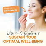 Load image into Gallery viewer, Vitamin C 500mg Orange Flavor Immune Support Supplement 120 Chewable Pills
